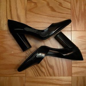 Women's Black Anisa D'orsay Block Heel